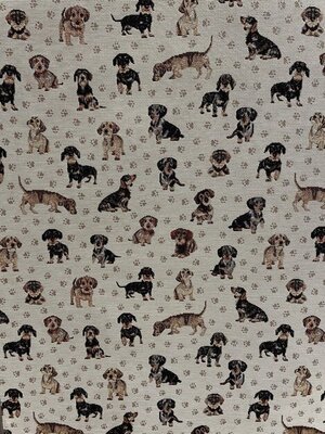 Pikkukoirat Gobeliinikangas