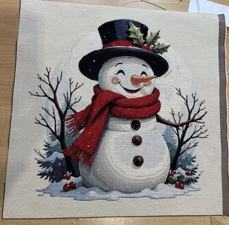 Lumiukko Gobeliinikuva