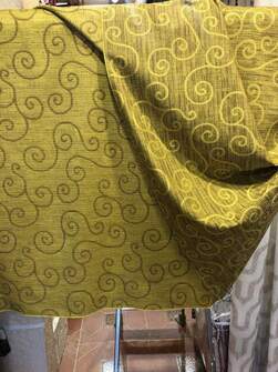 Kudottu Lime Kiekura 280cm