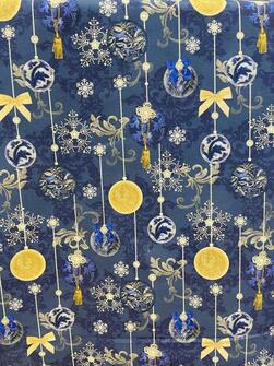Joulupallot palakangas 2,6m x 140cm