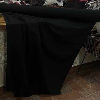 Musta peruskangas 280cm